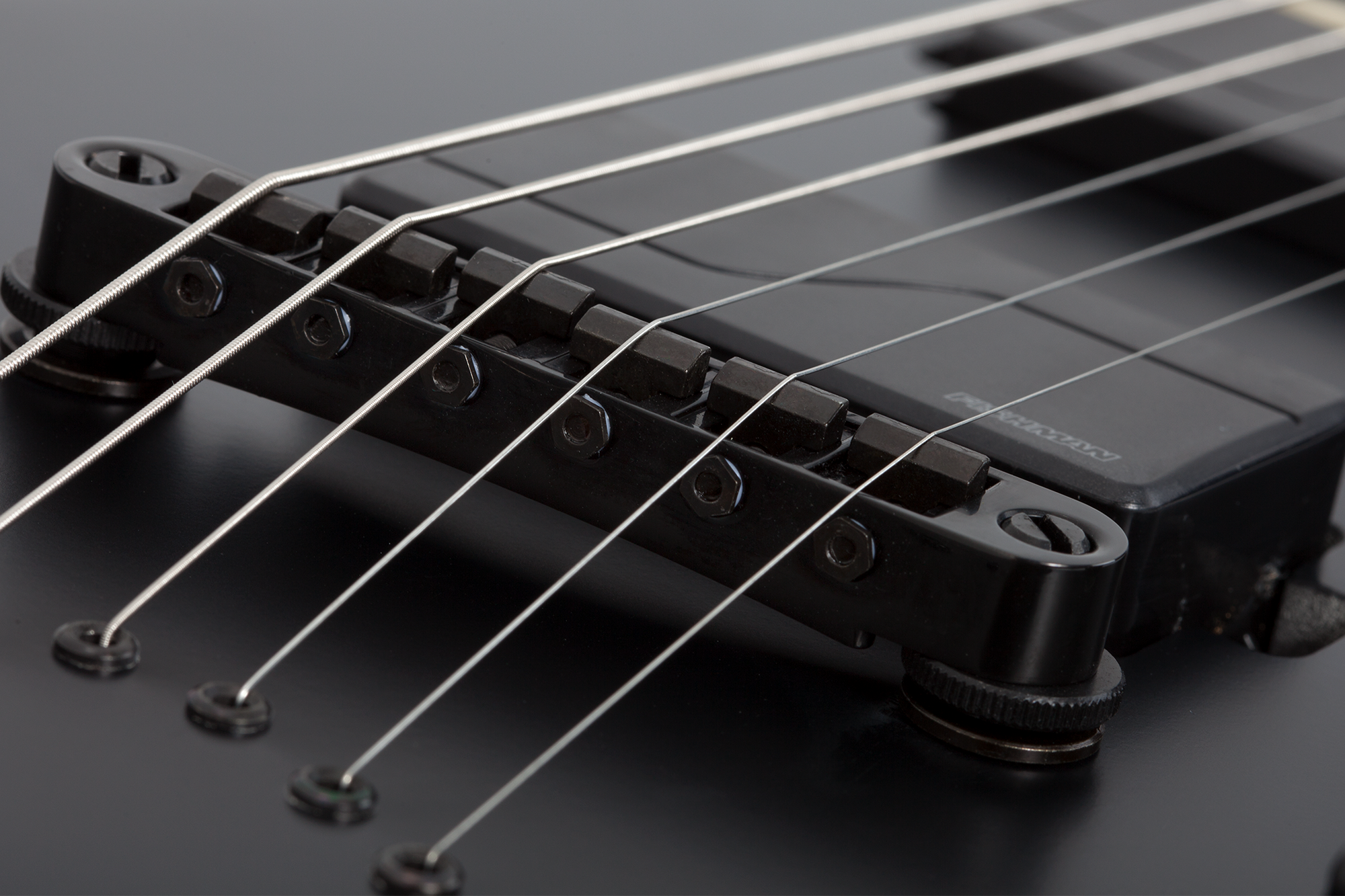 SLS Elite V-1 Evil Twin Satin Black E-Gitarre