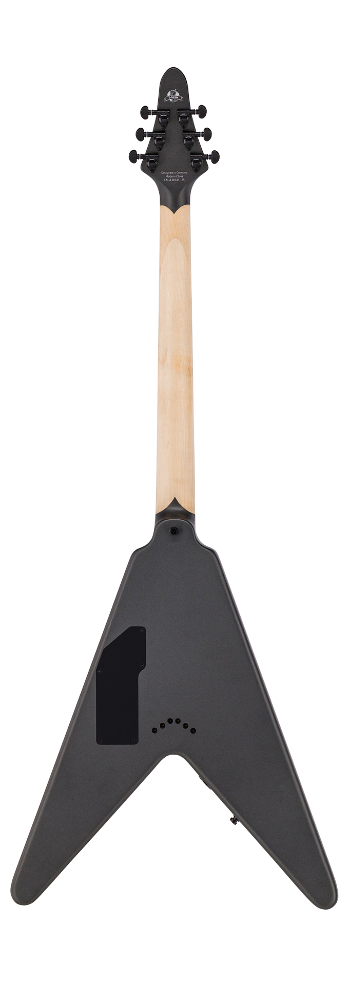 Artist Line Breaker WH-1 - Solid Charcoal Metallic Satin E-Gitarre