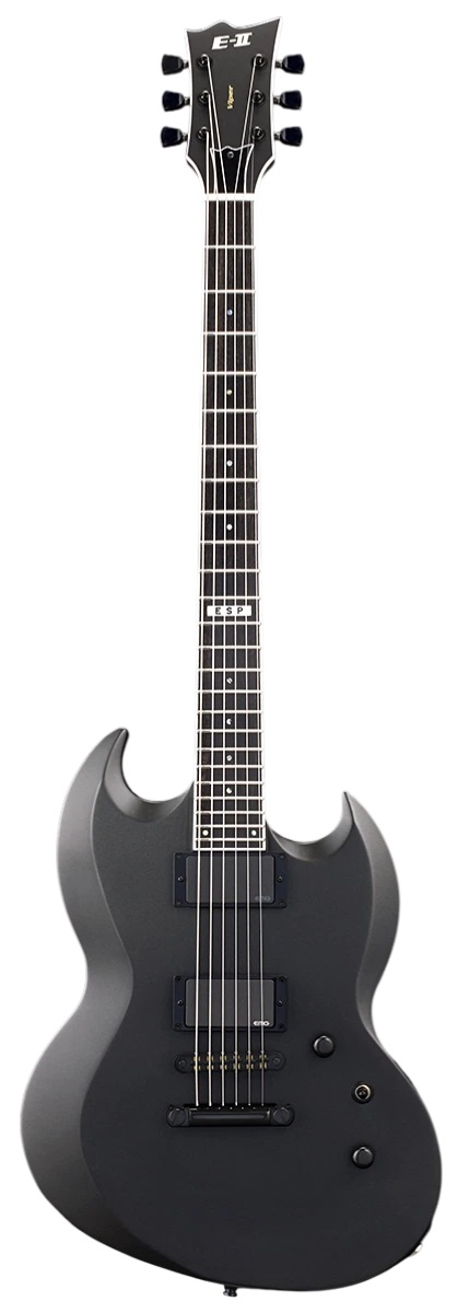 E-II Viper Baritone Charcoal Metallic Satin