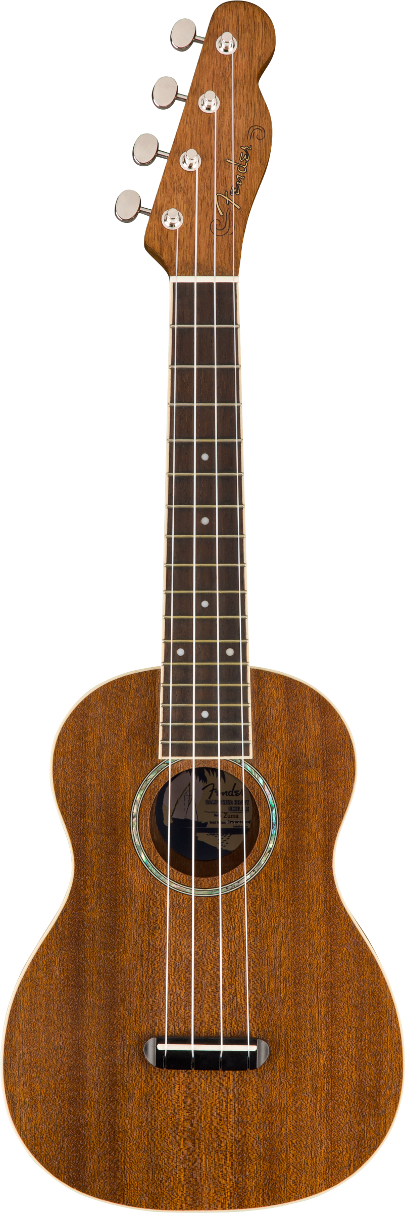 Zuma Concert Ukulele, Walnut Fingerboard, Natural