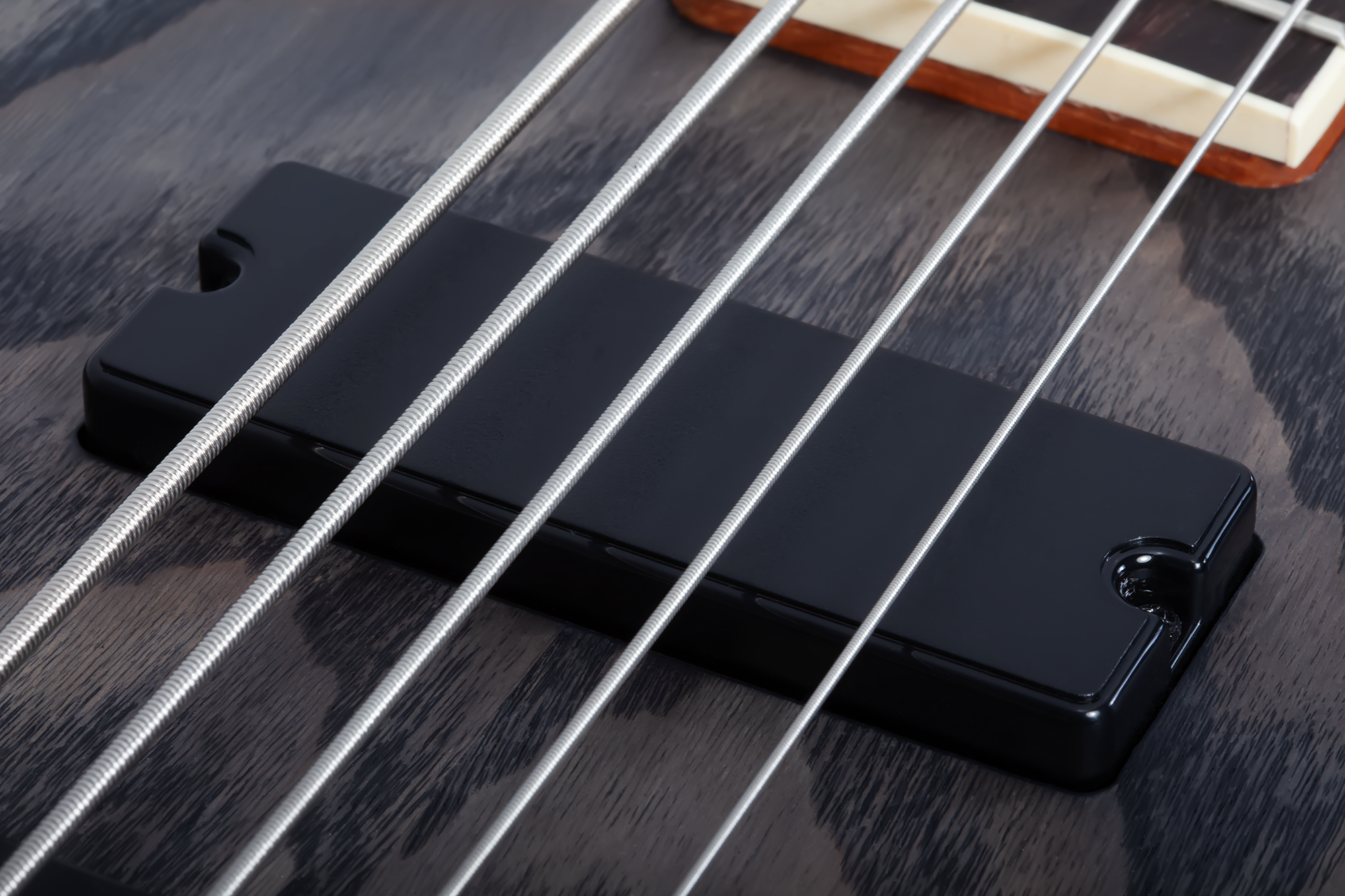 C-5 Standard Bass Charcoal Satin