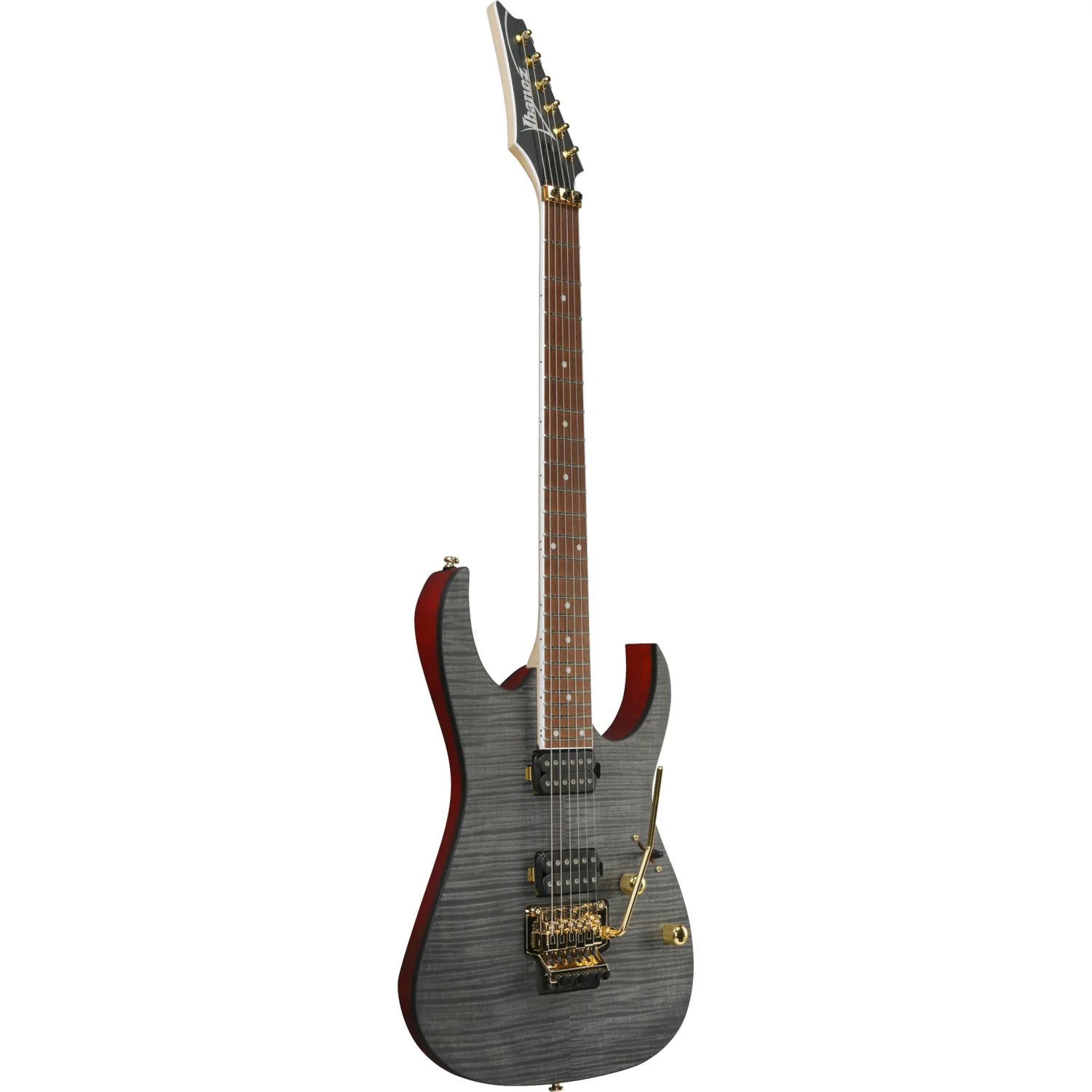 Seitenansicht der Ibanez RG mit ergonomischen Cutaways