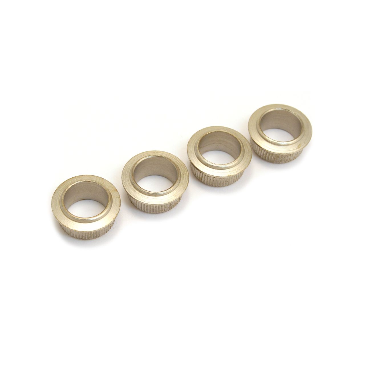 Bushings, Vintage Bass Keys, Mechanikadapterhülsen, Chrome, (4 Stück)