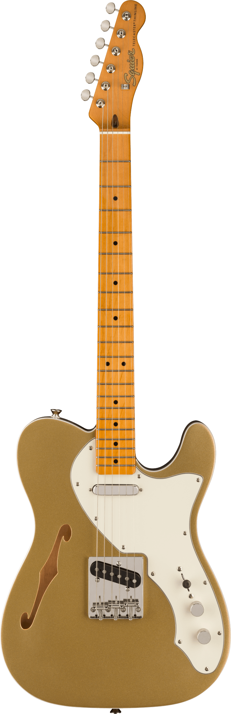 FSR Classic Vibe '60s Telecaster® Thinline, Maple Fingerboard, Parchment Pickguard, Aztec Gold