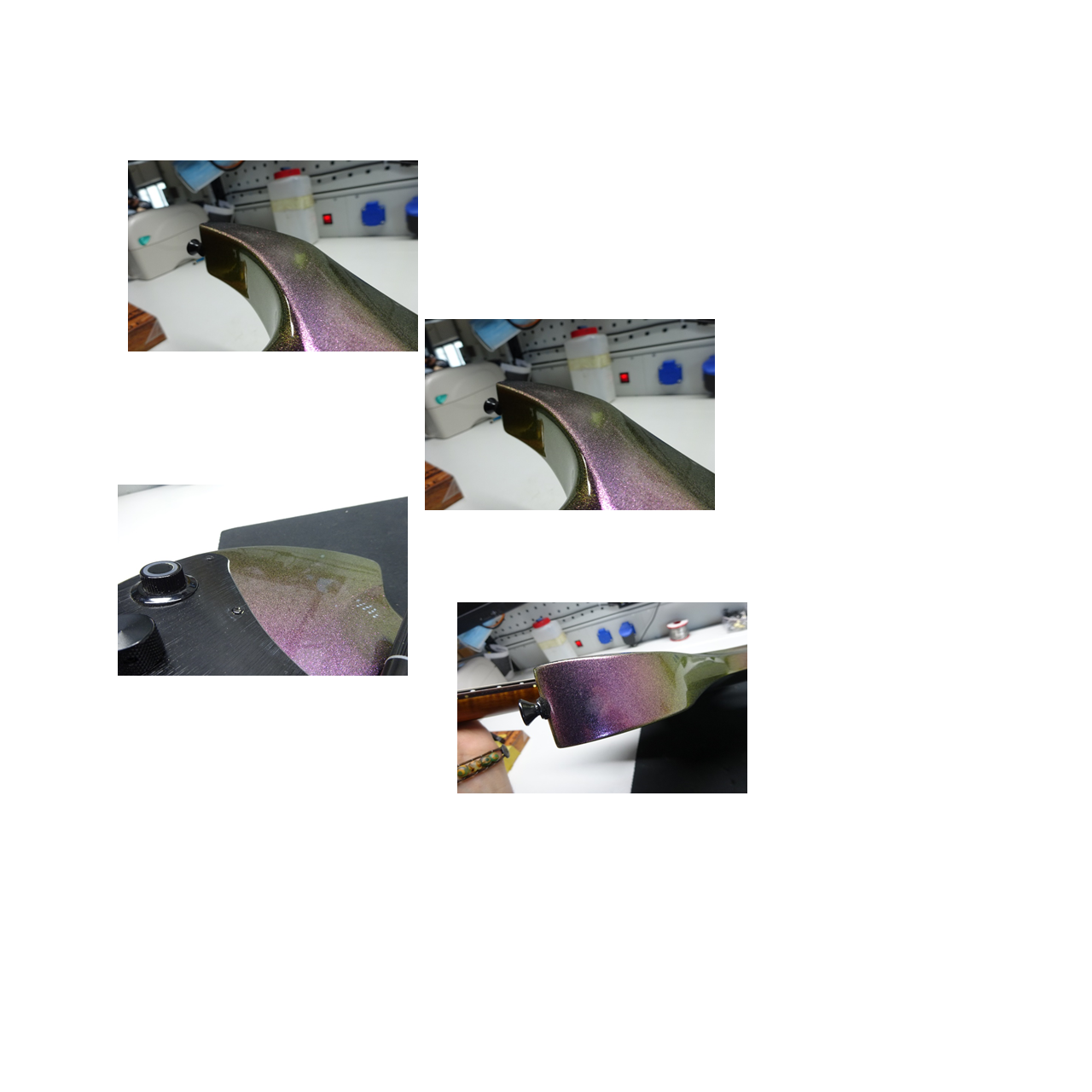 GTRS Guitars Wing 900 Intelligent Guitar (W900) with Wireless System - Aurora Pink "B-Ware"