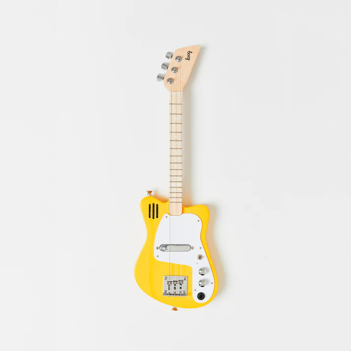 Mini Electric, 3-String, Yellow
