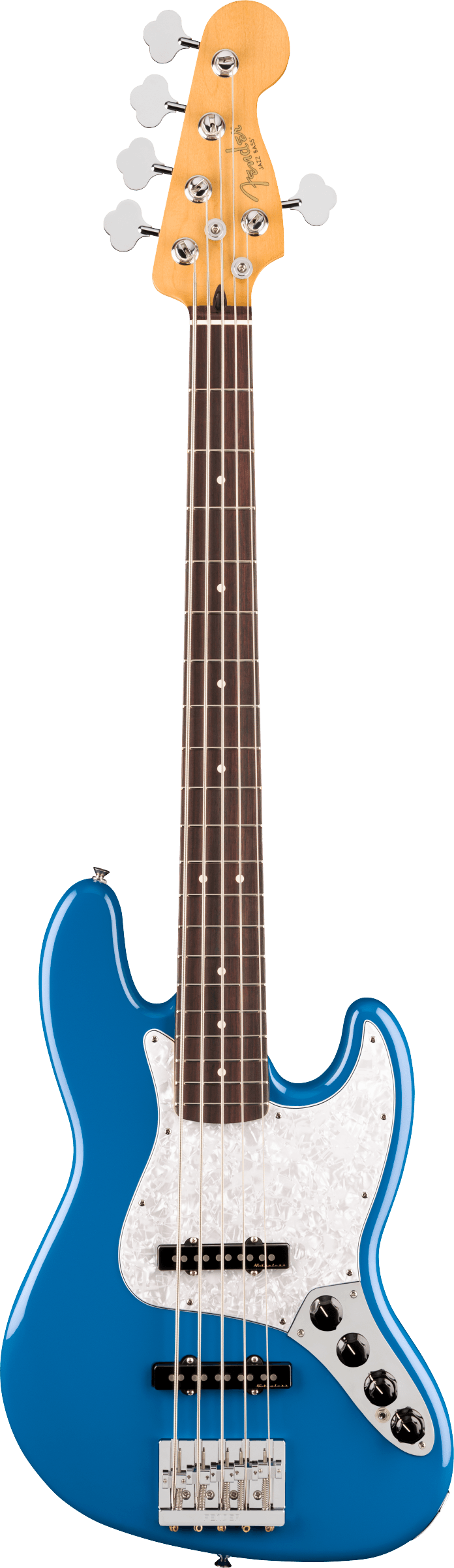 Player II Modified Active Jazz Bass® V Electric Blue