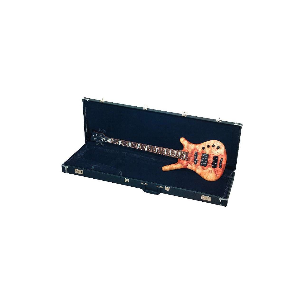 RC 10605 B/SB Gitarrenkoffer E-Bass - Black Tolex "B-Stock"