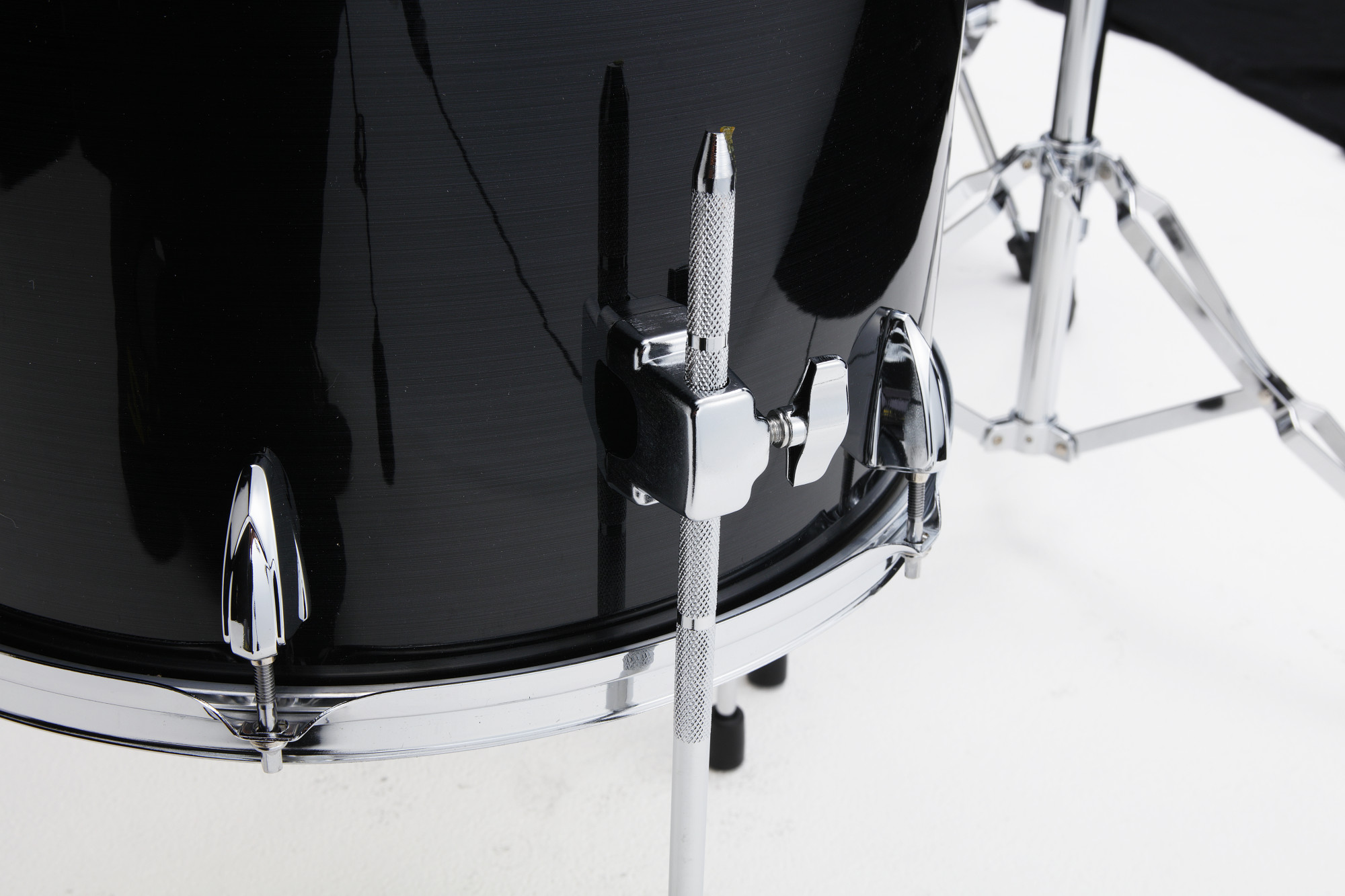 IP52H6W Imperialstar Drum Set 5 teilig - Hairline Black + Hardware