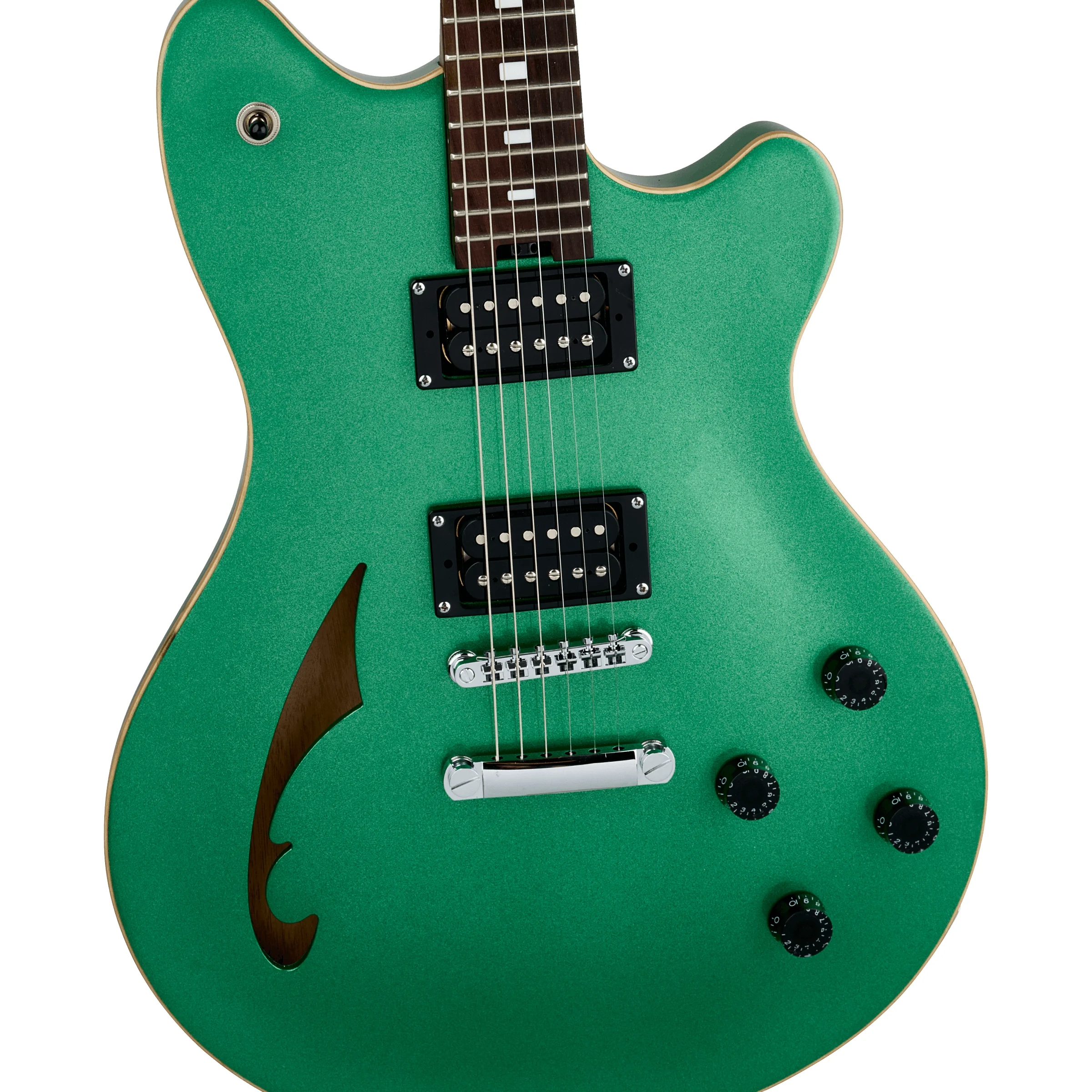 EVH SA-126 Standard Pelham Green Korpus Vorderansicht