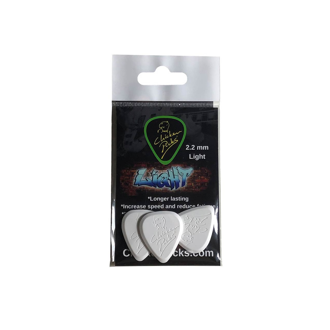 Chicken Picks Light 2,2mm Pick 3 Pack