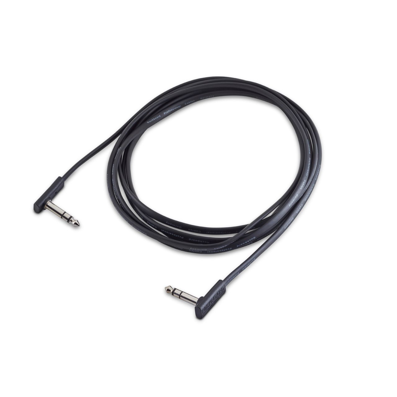 Flat TRS Cable 300 cm, Black
