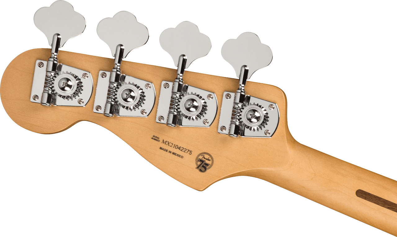 Player Plus Jazz Bass®, Maple Fingerboard, Olympic Pearl