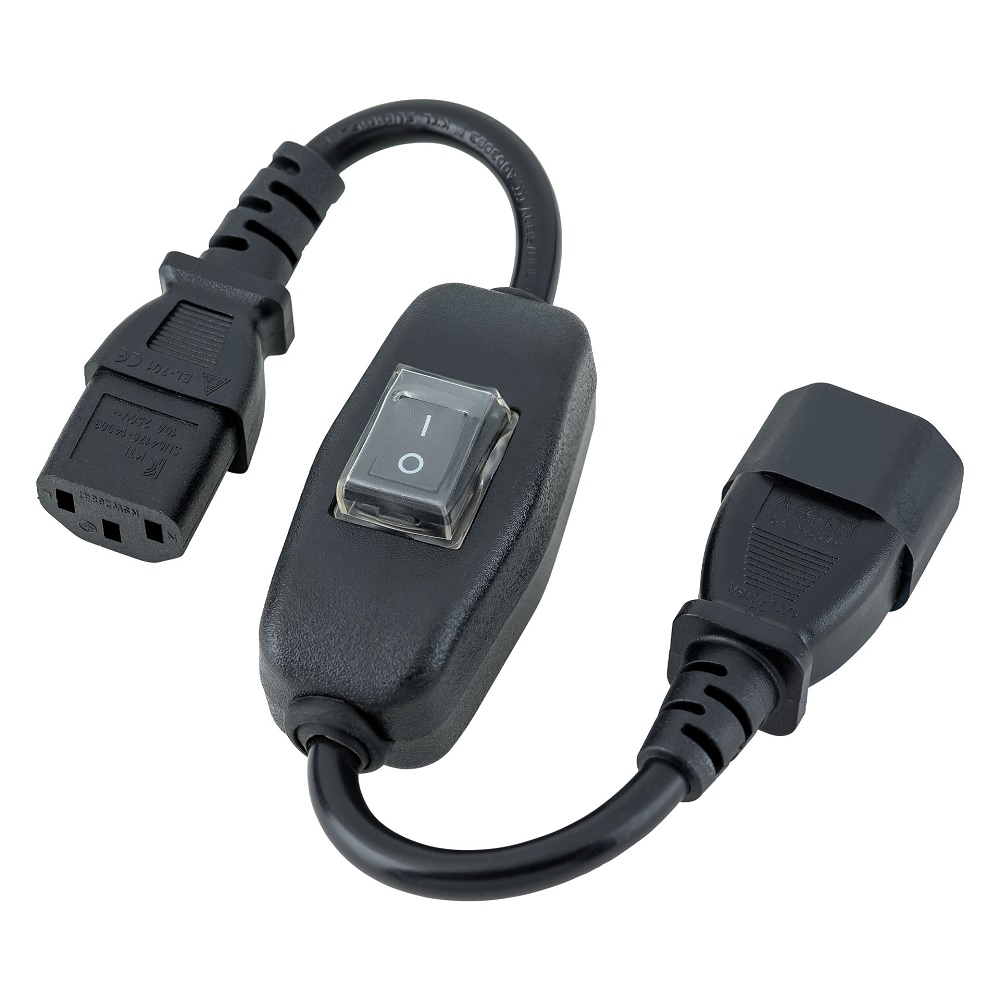 Power Ace Master IEC On/Off Master Switch Adapter Cable