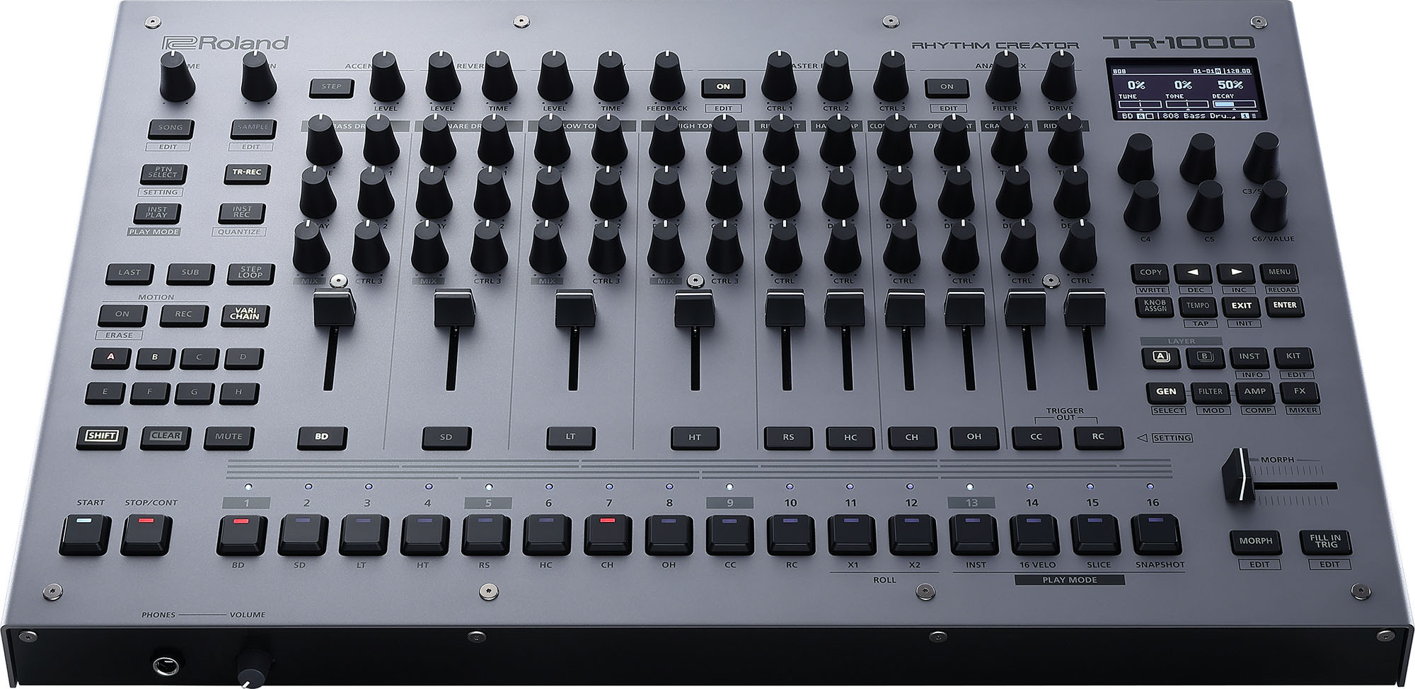Roland TR-1000 Rhythm Creator Vorderansicht