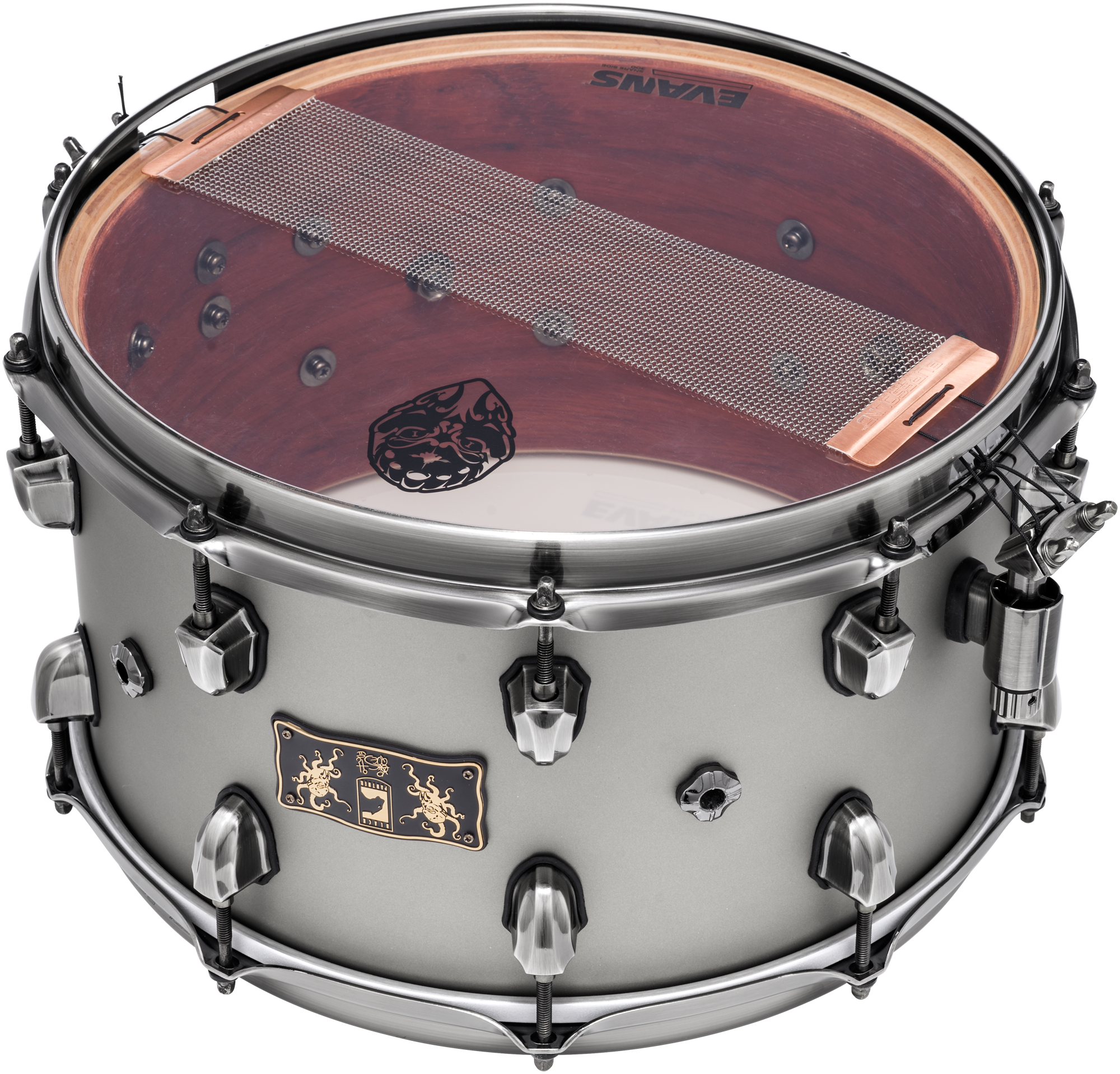 Artist Collection Snare 14x8" PsychOctopus Gun Metal Grey