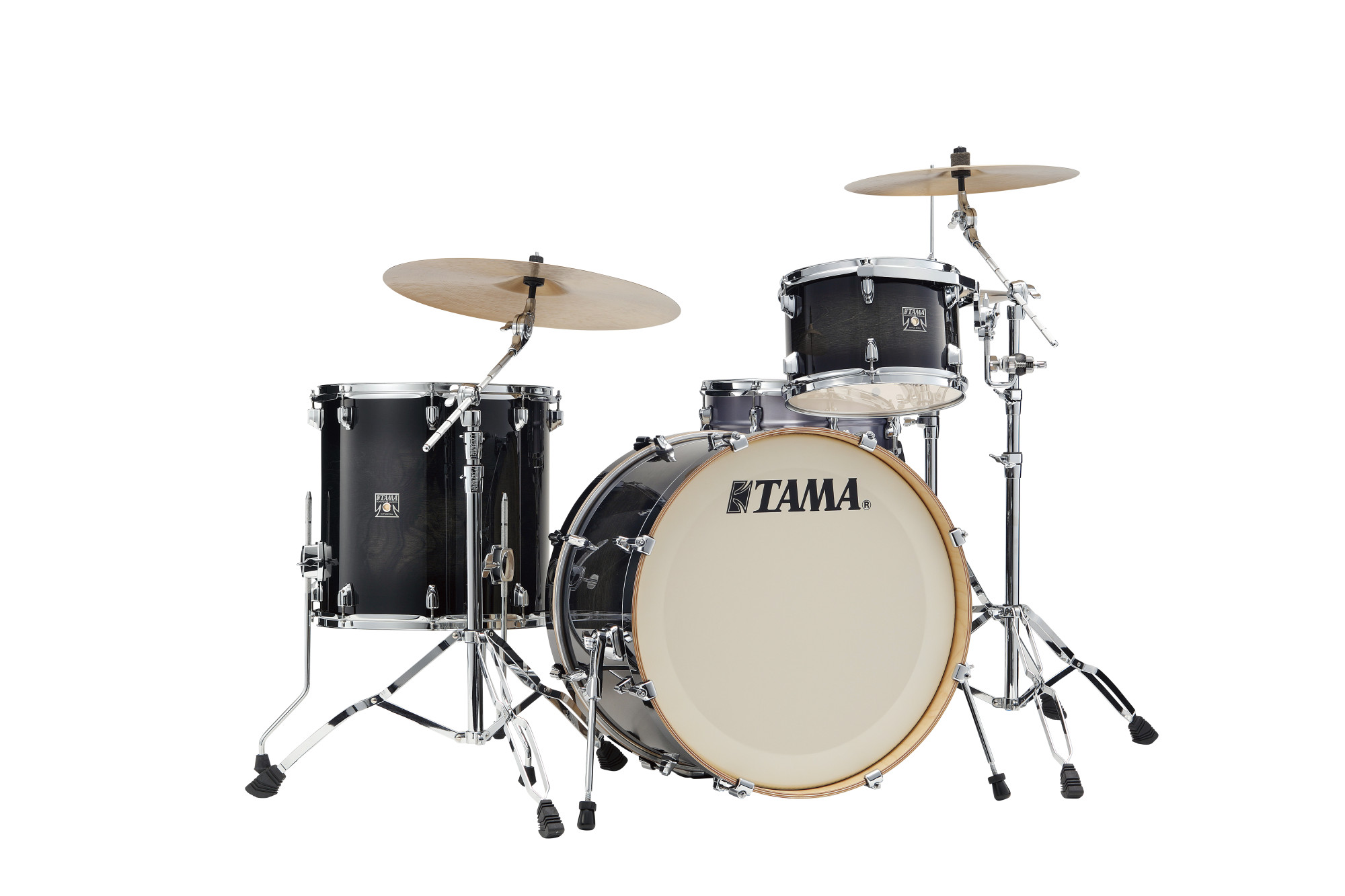 Superstar Classic Drum Set 3 teilig - Transparent Black