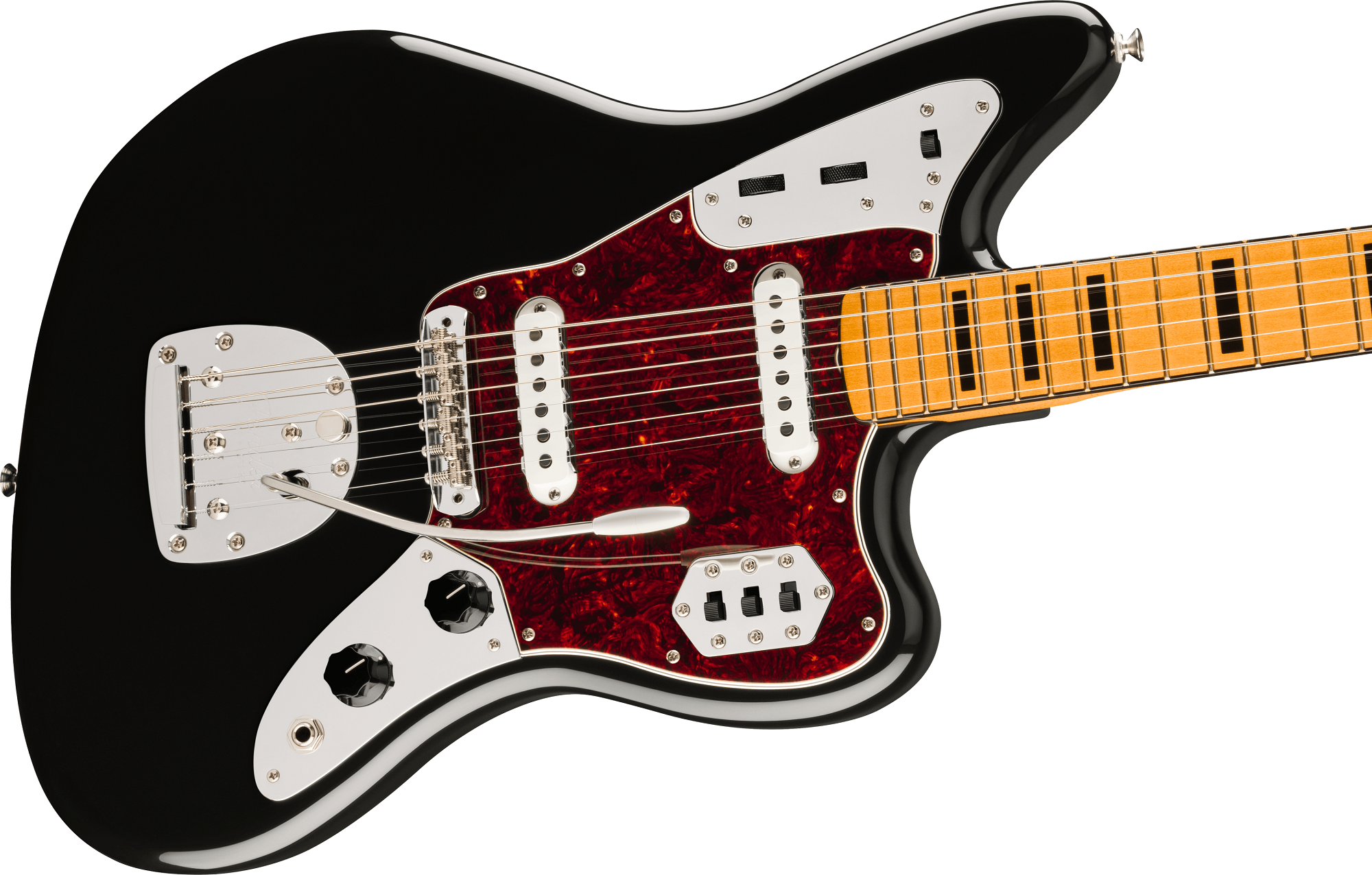 Vintera® II '70s Jaguar®, Maple Fingerboard, Black