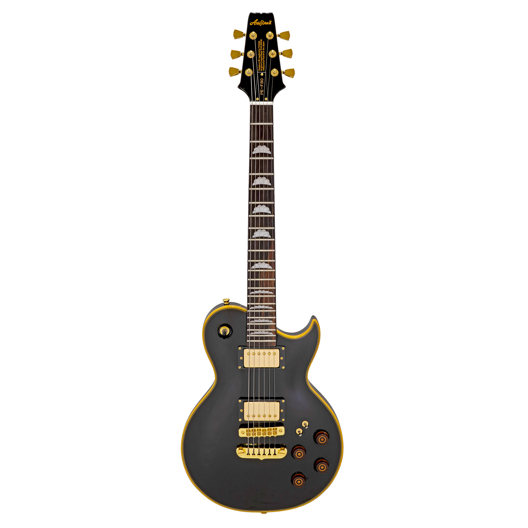 PE F80 Black Top E-Gitarre