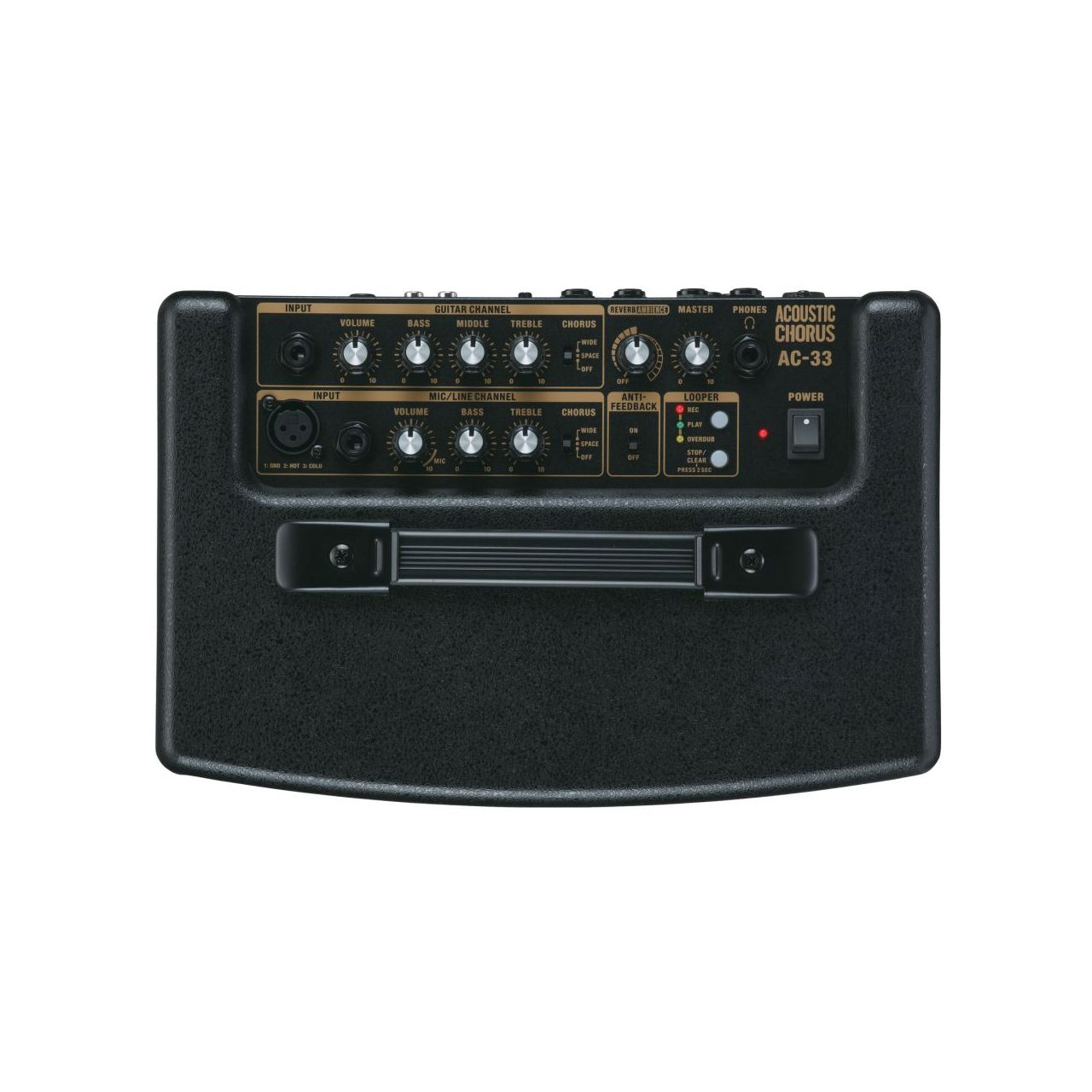 AC-33 Stereo Batterie-Akustikamp 30 Watt