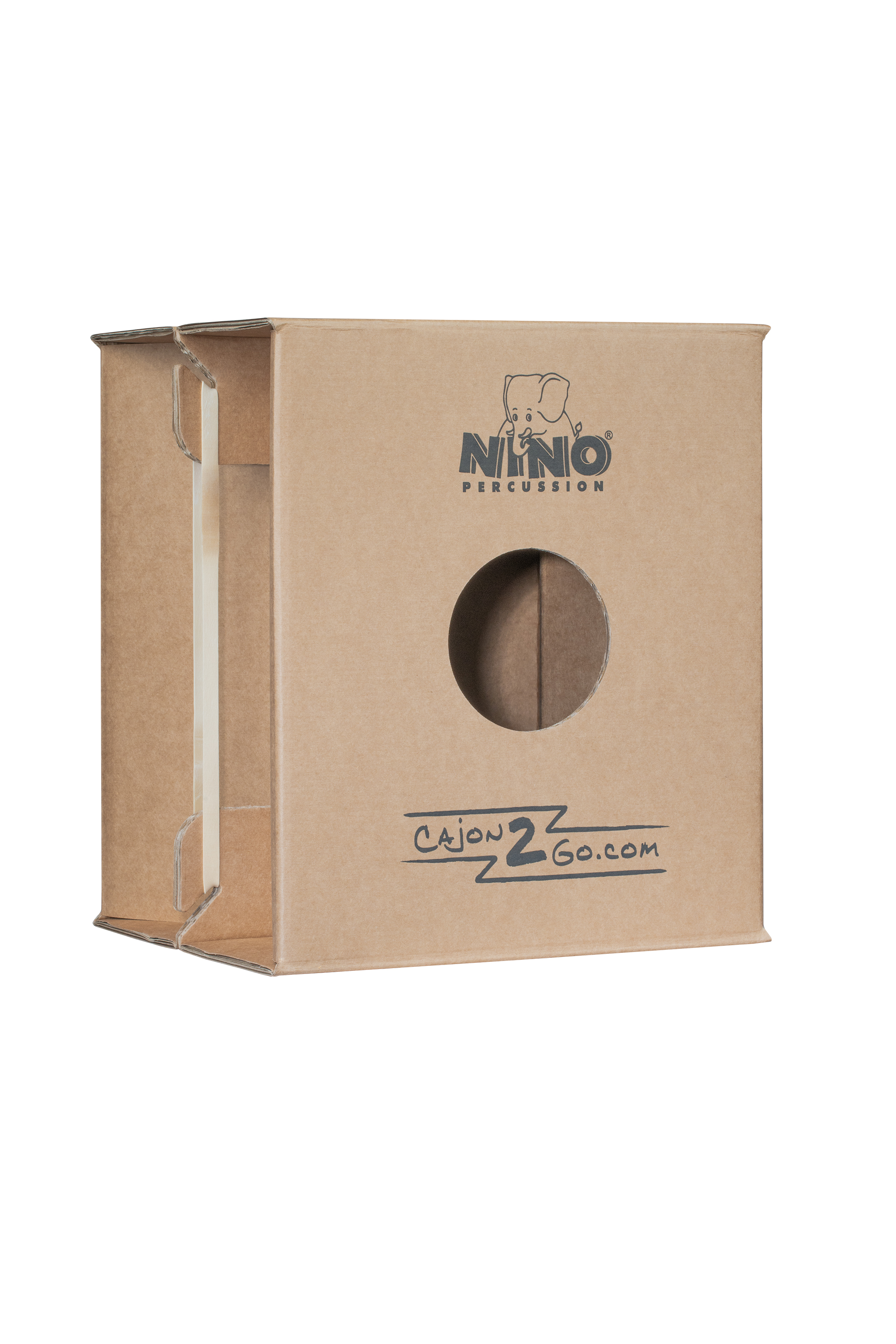 Cajon2Go – Cardboard Cajon faltbar