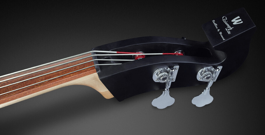 RockBass Triumph Lite 4-String Bass Metallic Red