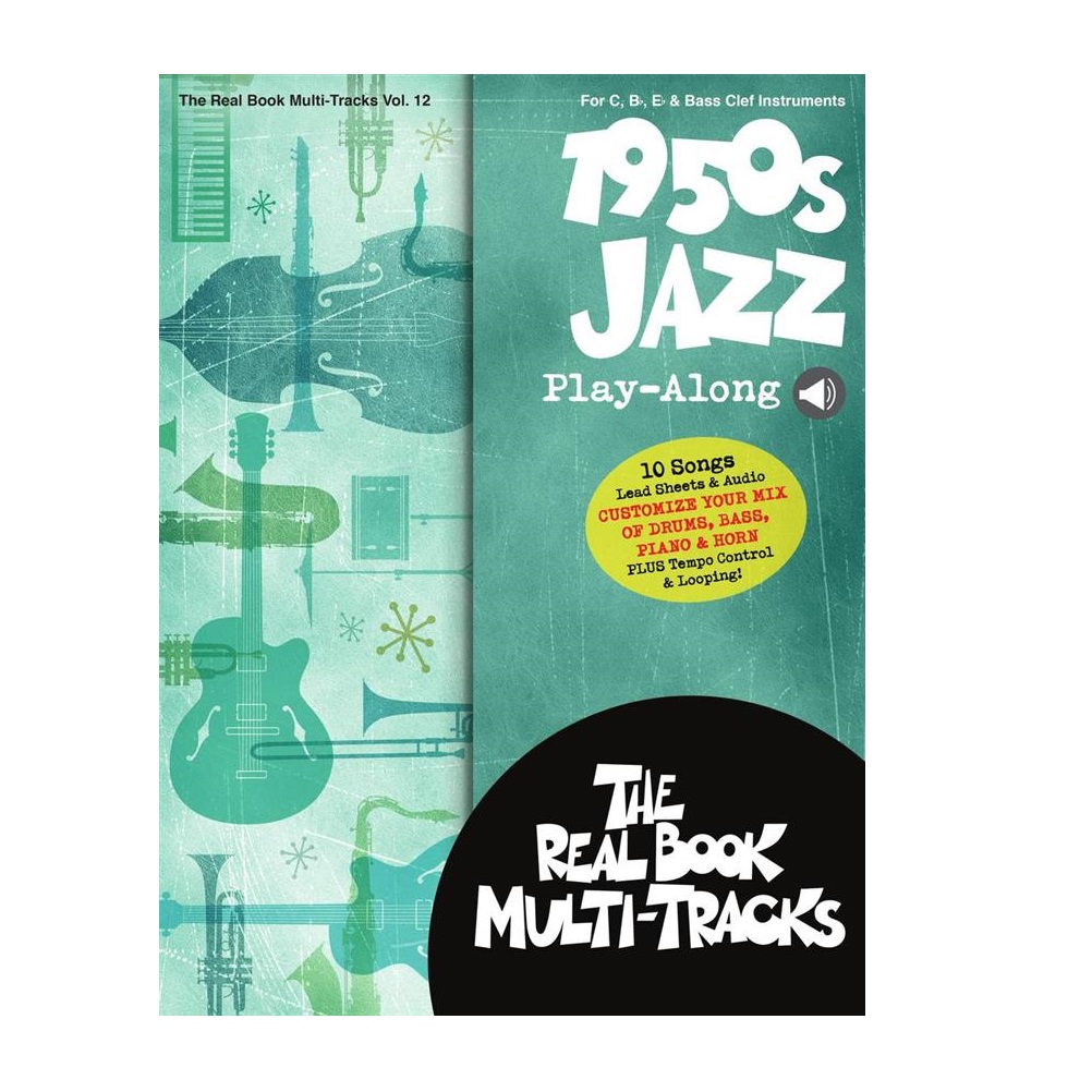 1950s Jazz Play-Along Real Book Multi-Tracks Volume 12