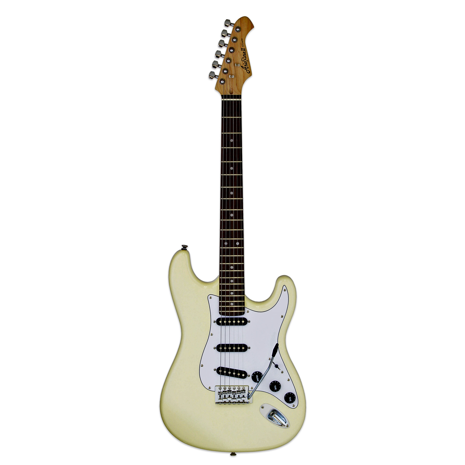 STG 003 SPL Vintage White - E-Gitarre