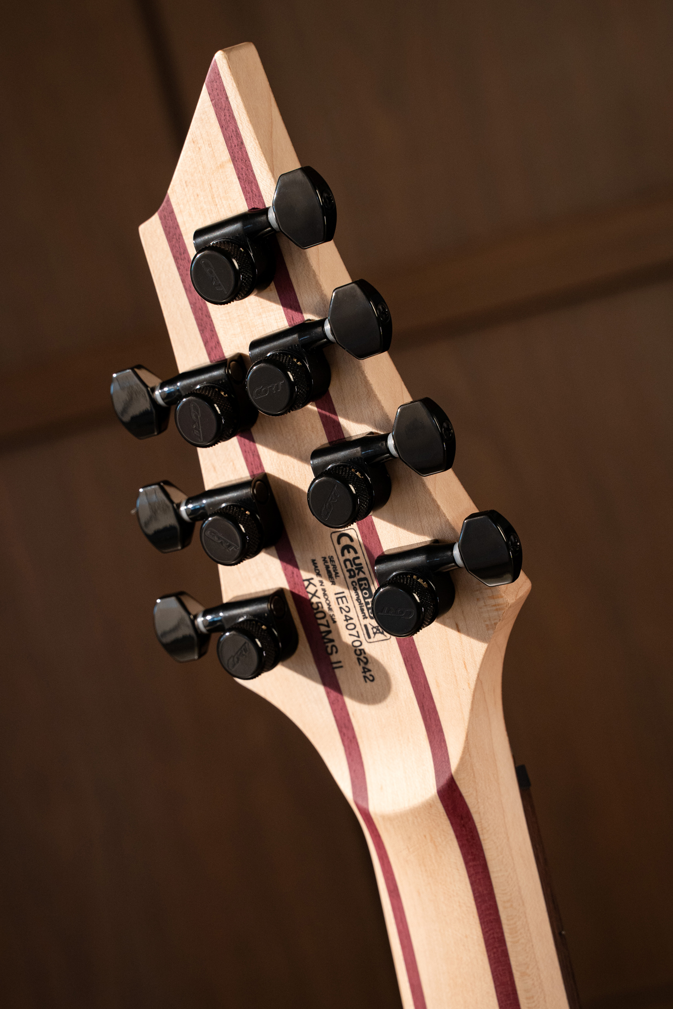 KX507MS Pale Moon Ebody Natural Black Burst