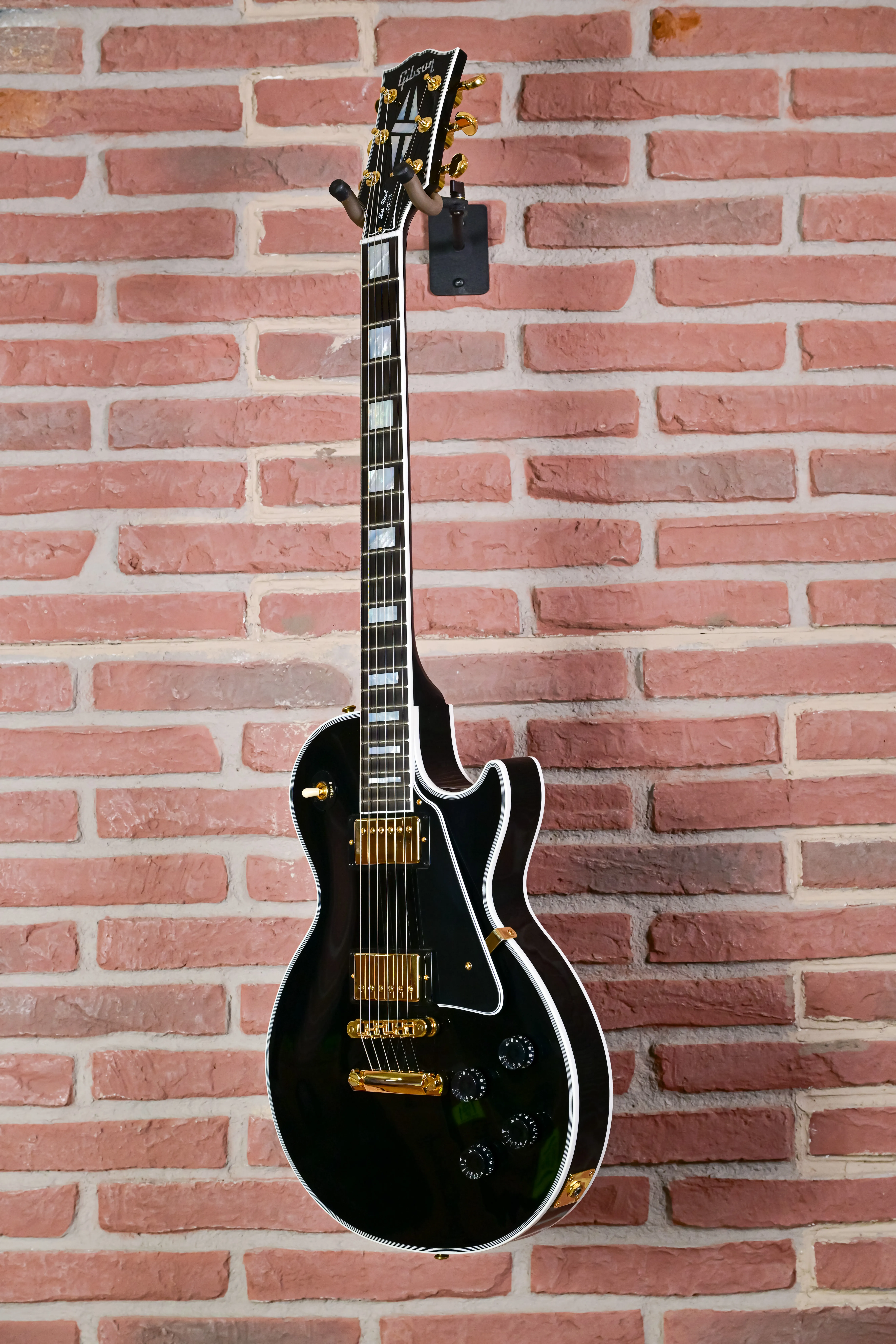 Les Paul Custom 25 1/2 Scale Ebony Gloss Gold Hardware