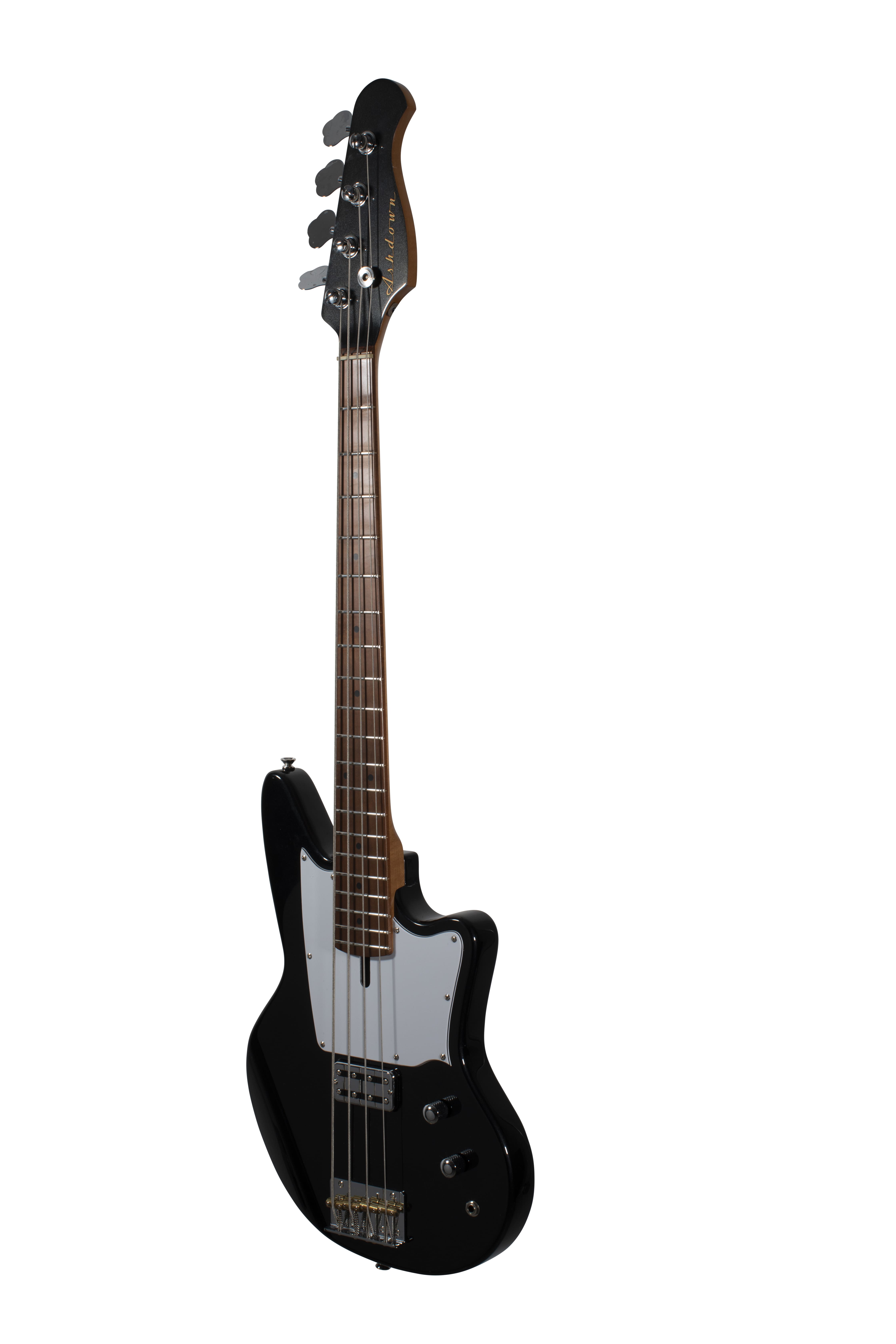 Roasted Capri Gloss Black 4-String E-Bass