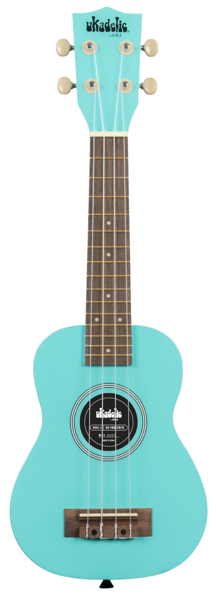 Ukadelic Soprano Ukulele Frost Bite