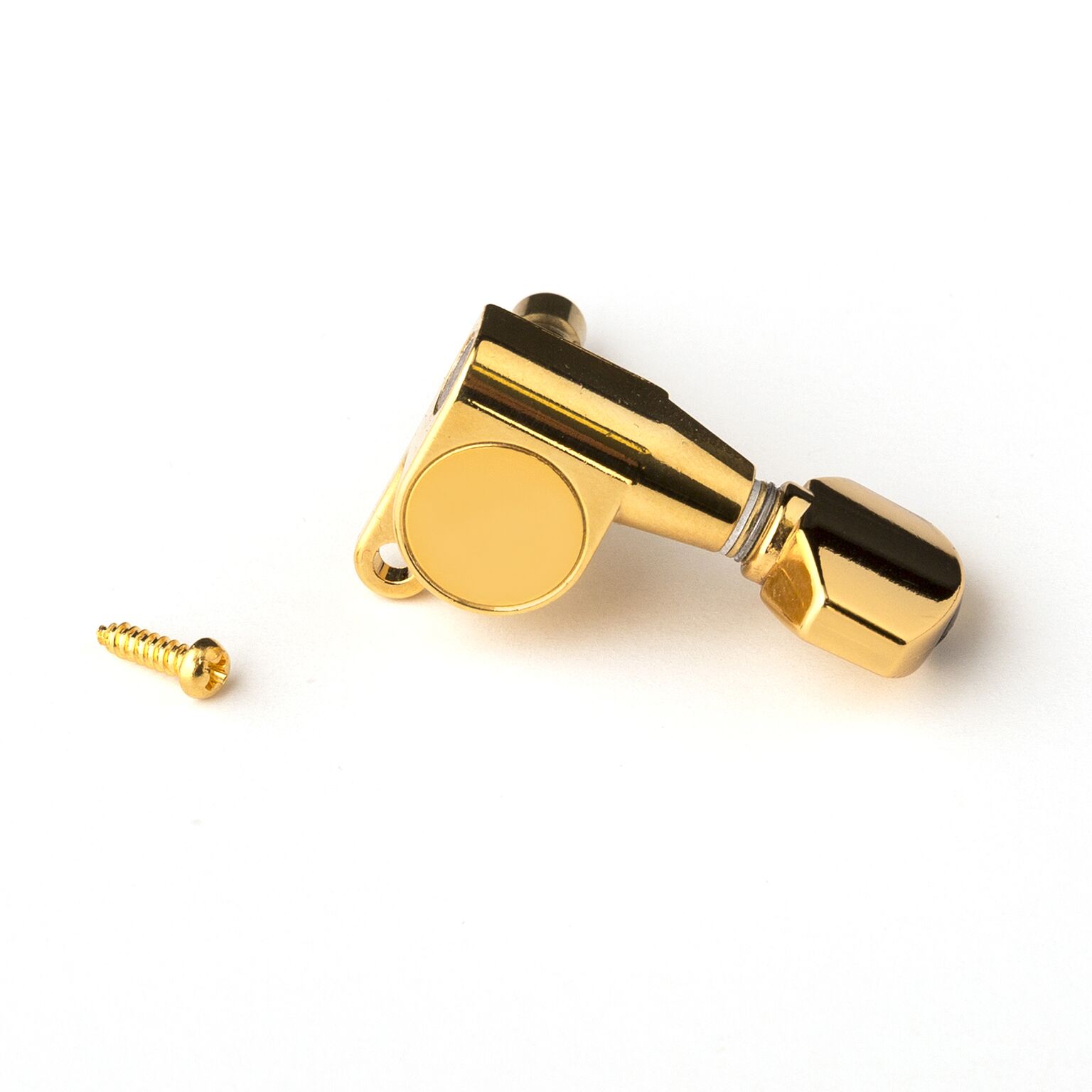 Phase II Locking Tuner, Bass-side, GOLD w/Gold Buttons