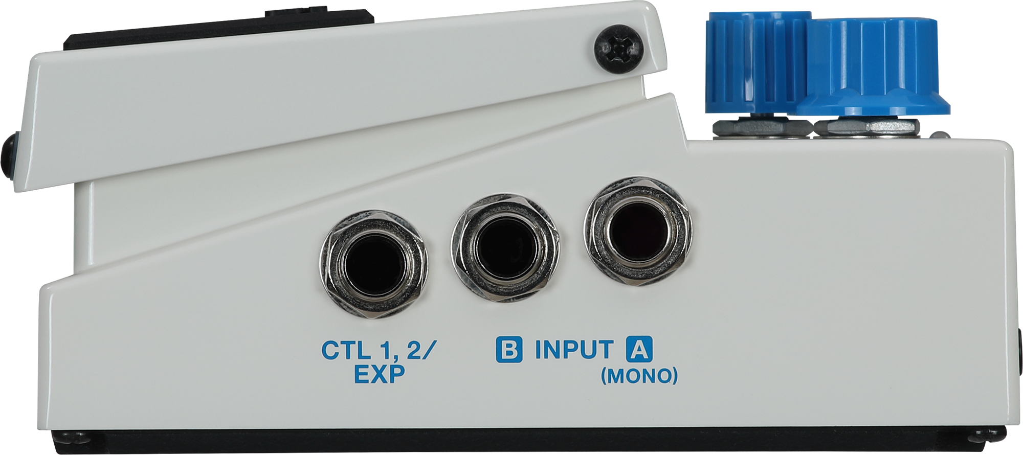 Nahaufnahme der Anschlüsse für CTL, EXP und USB-C