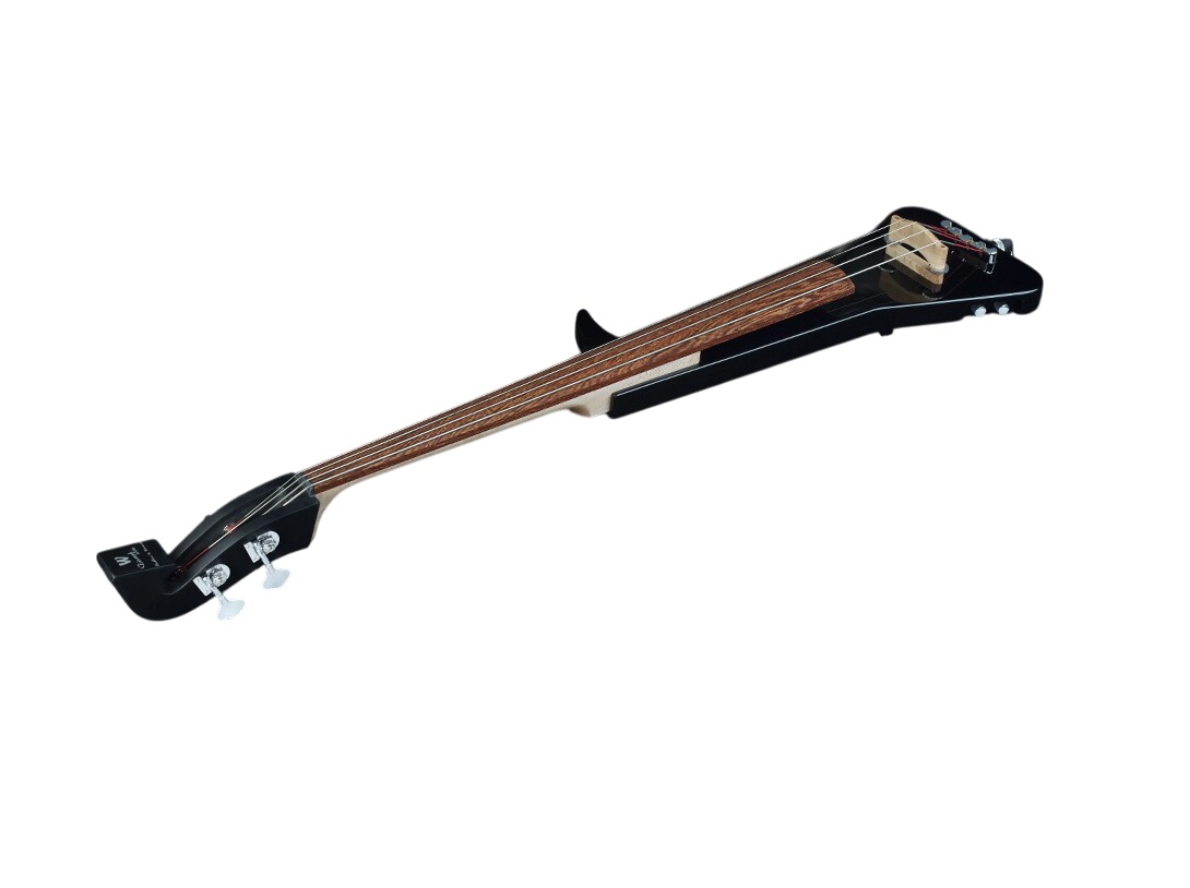 RockBass Triumph Lite, 4-String - Solid Black High Polish