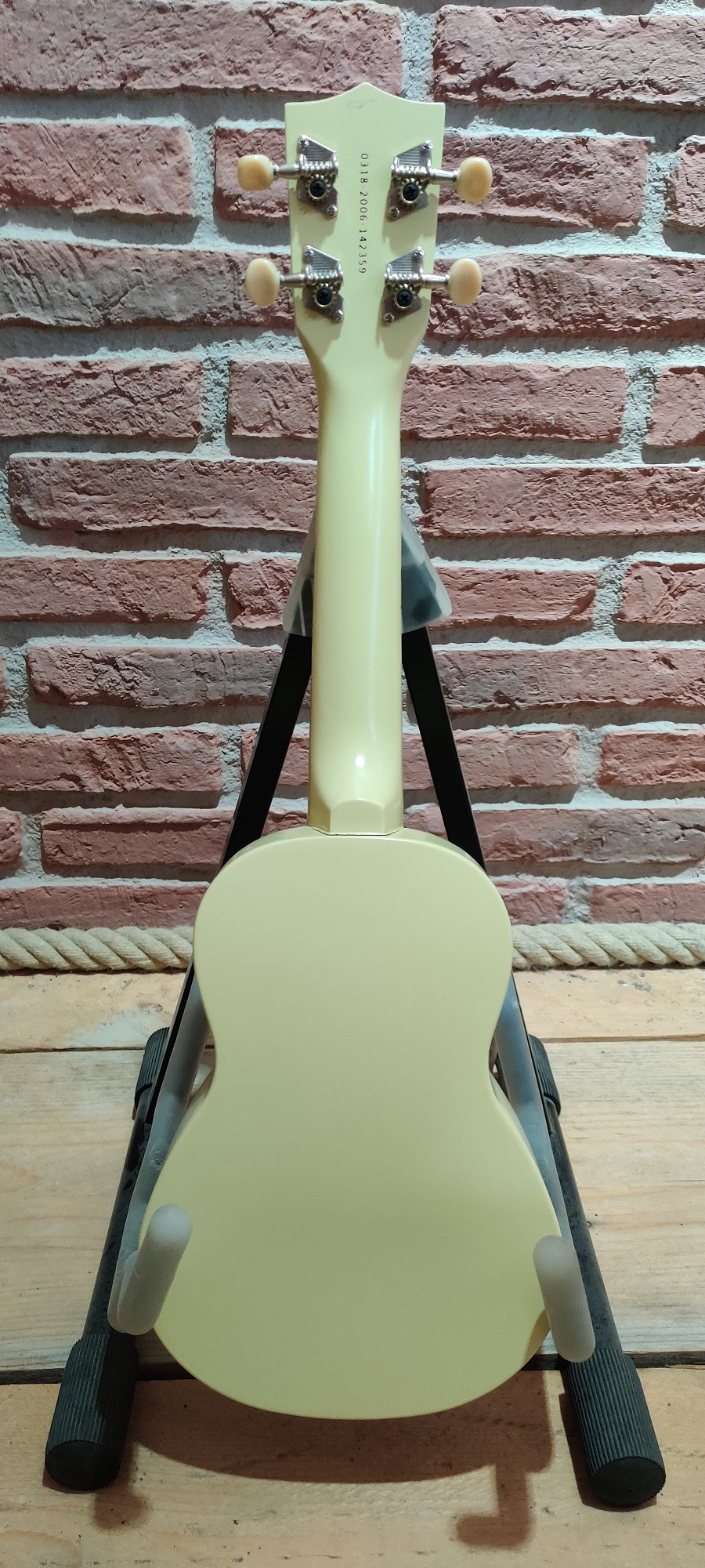 MK-SS/YLW -Yellow Coral - Vintage Satin Finish  - Makala Shark Soprano Ukulele "B-Stock"