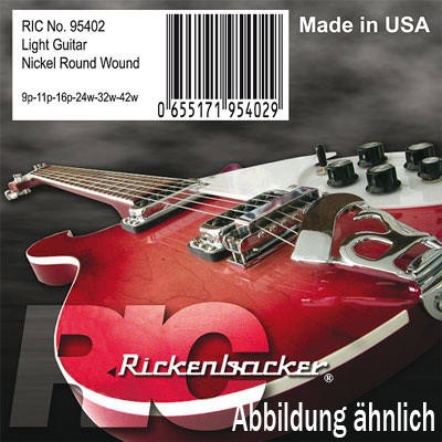 E-Gitarrensaiten - Light Top / Regular Bottom