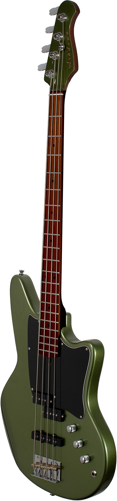 The Saint Onyx Green 4-String E-Bass