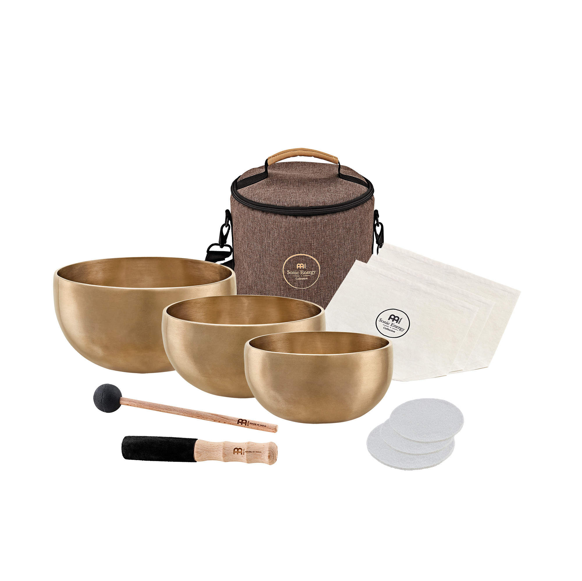 Yoga Nidra Singing Bowl Set - 3 teilig