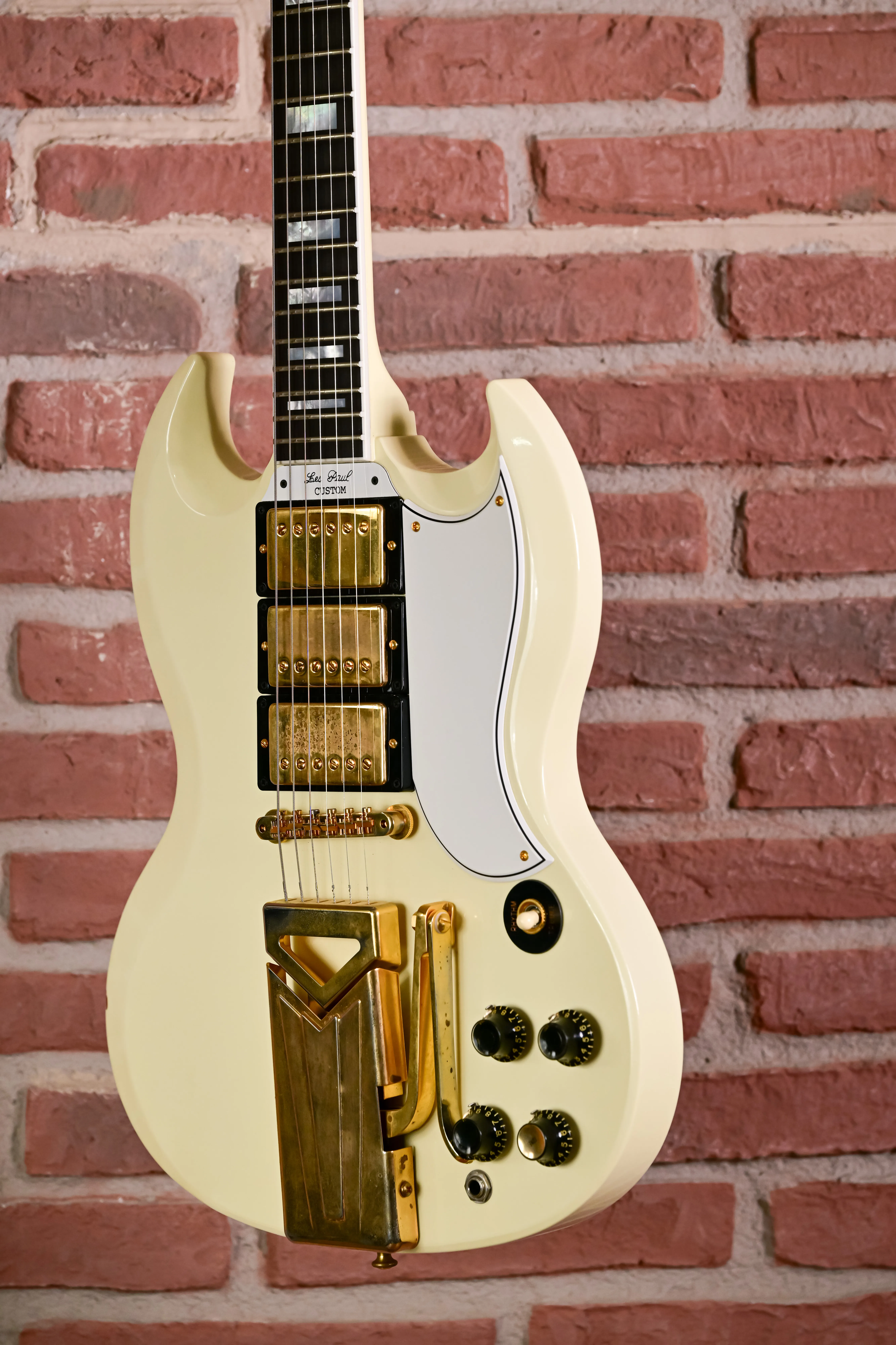 60th Anniversary 1961 SG Les Paul Custom VOS Polaris White (B-Stock)