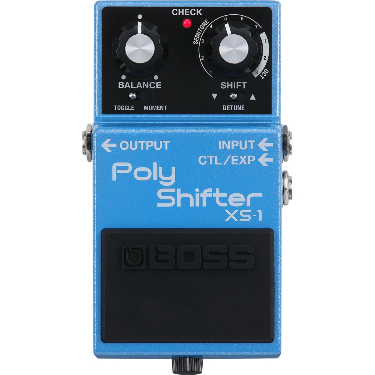Boss XS-1 Poly Shifter Kompaktpedal für Gitarre und Bass