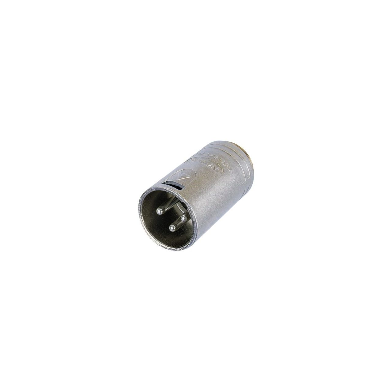 NM3MXI - XLR Kabelstecker-Modul, Aussengewinde M 17x1, Lötkontakte
