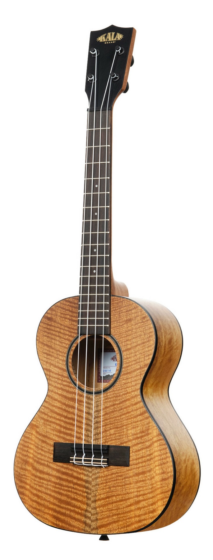 KA-CM-T - Curly Mango Tenor Ukulele, with Bag