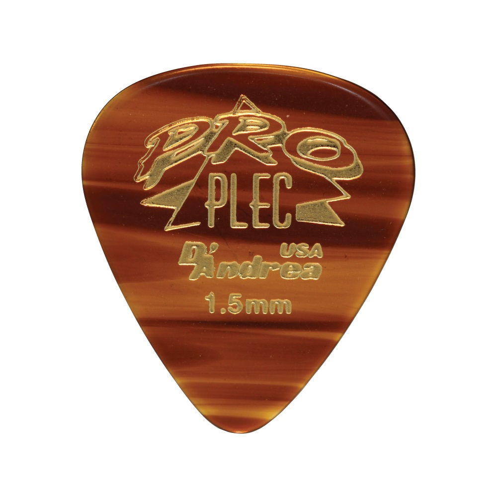 Pro Plec Picks - 351 Shape (PRO-351), 12 pcs Refill Bag, 1.50 mm, Shell
