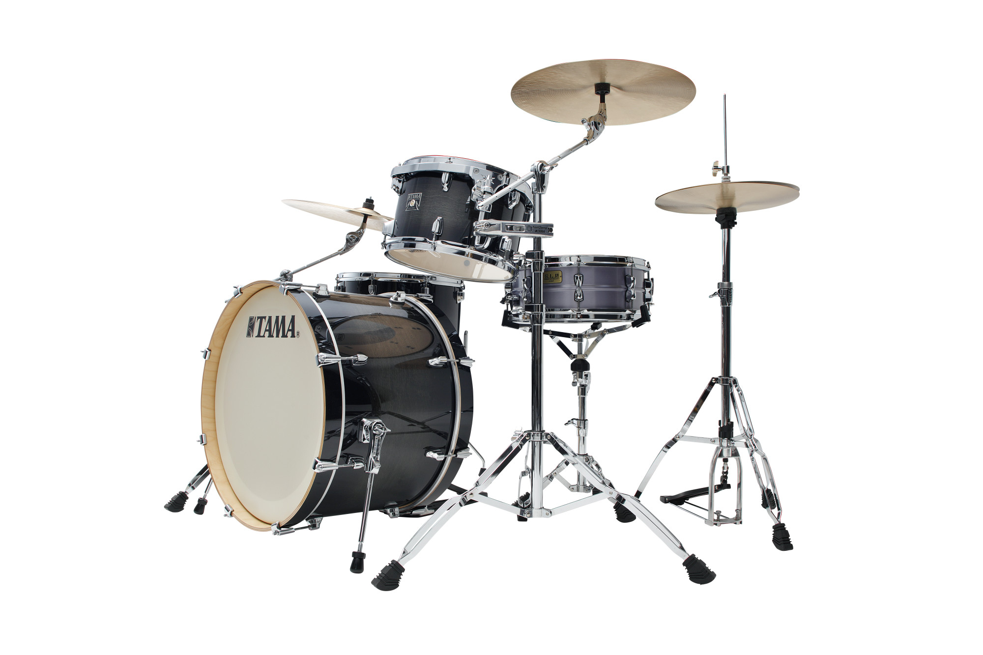 Superstar Classic Drum Set 3 teilig - Transparent Black