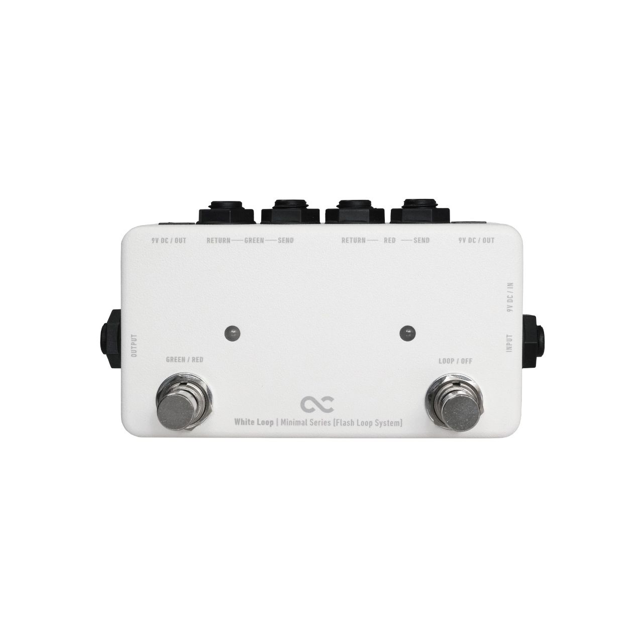 Minimal Series White Loop - A/B Switch / True Bypass Looper