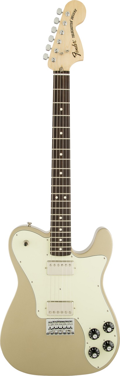 Chris Shiflett Telecaster® Deluxe, Rosewood Fingerboard, Shoreline Gold (Showroom)