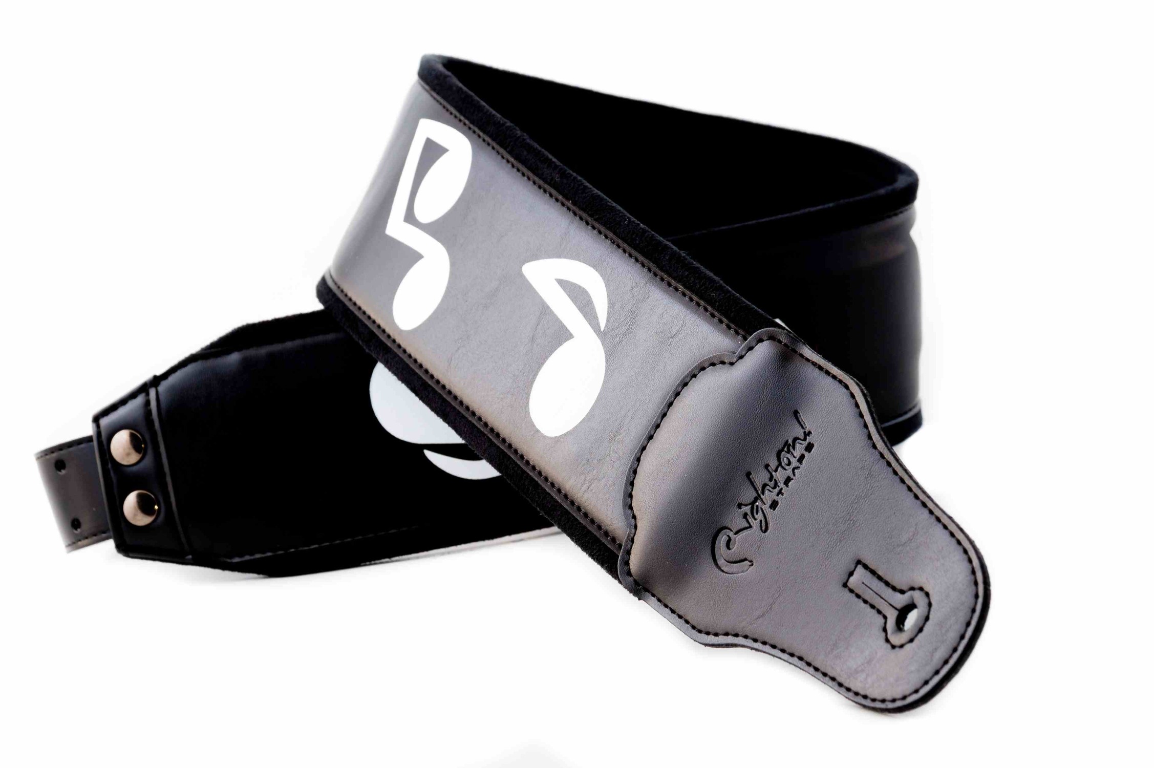 Legend S.R.V. Black Guitar Strap