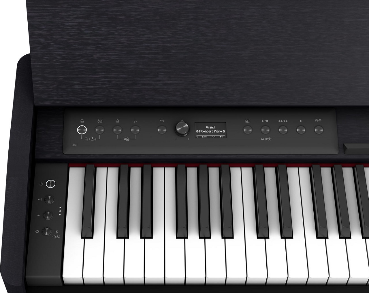 Roland F701-CB Digitalpiano Nahaufnahme Tastatur