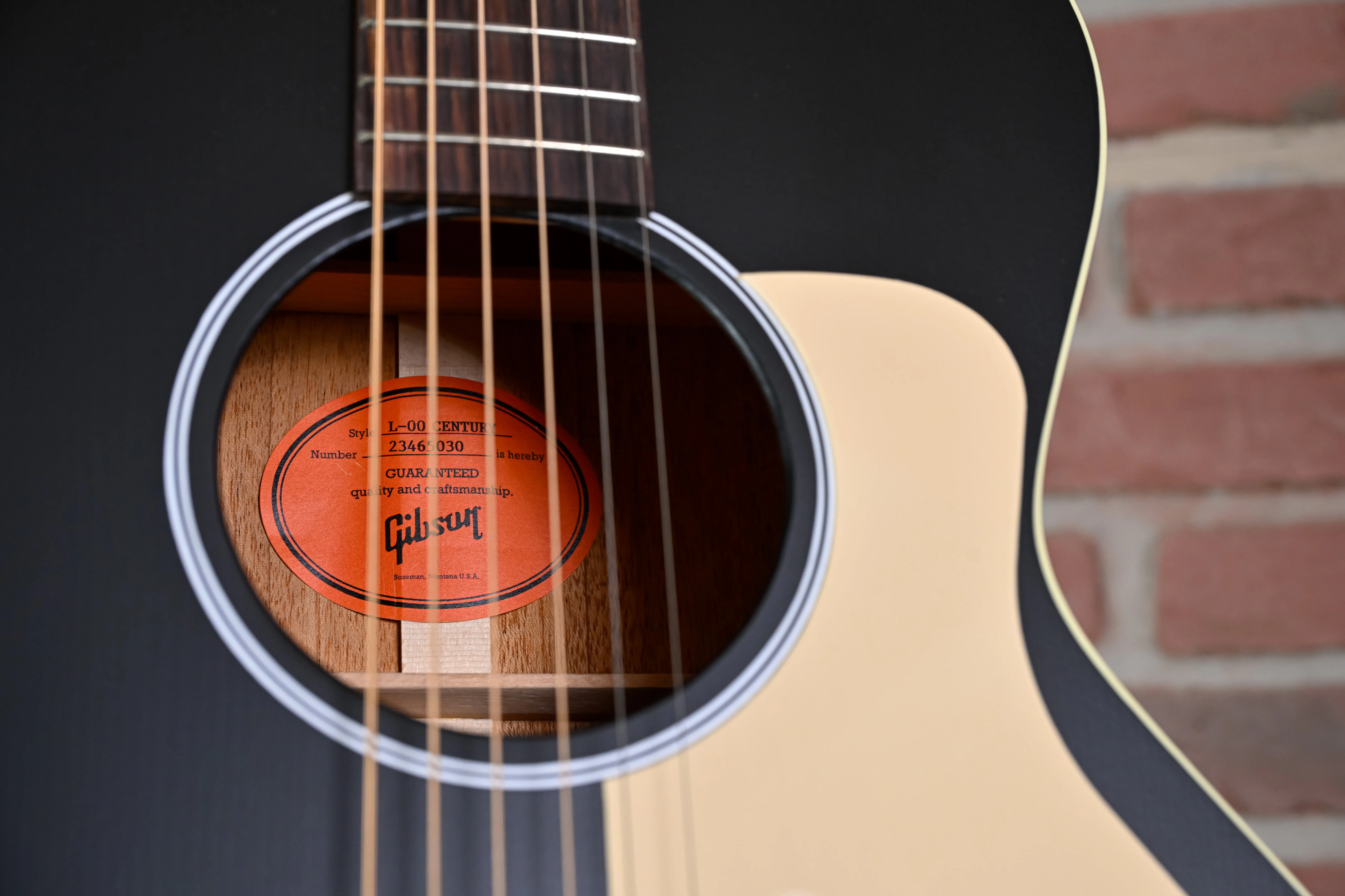 L-00 Century 12-Fret Ebony Westerngitarre